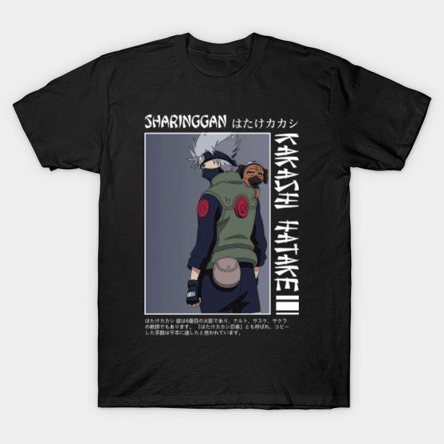 anime kakashi - Anime Kakashi - T-Shirt | TeePublic